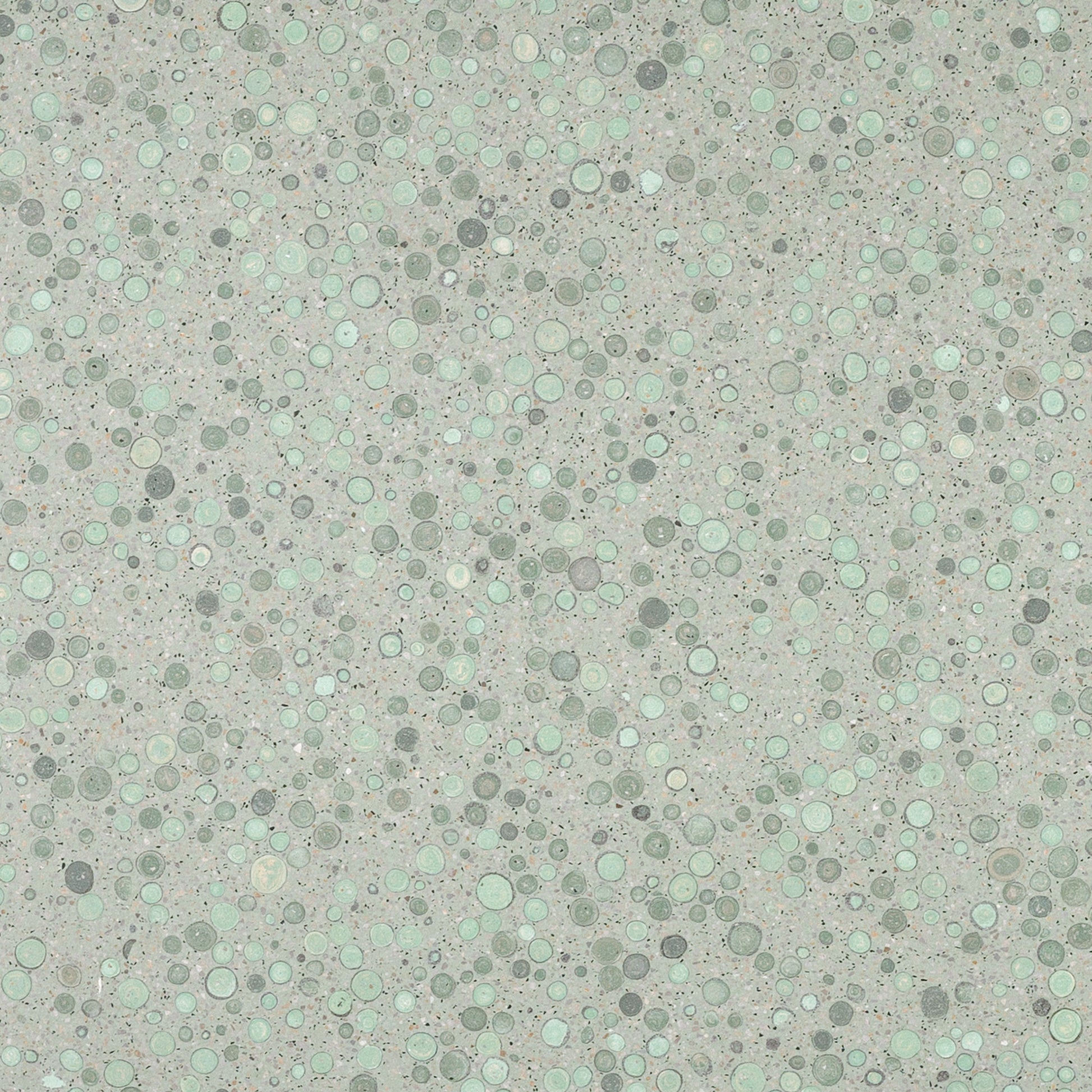 Green Bubble Terrazzo Slab