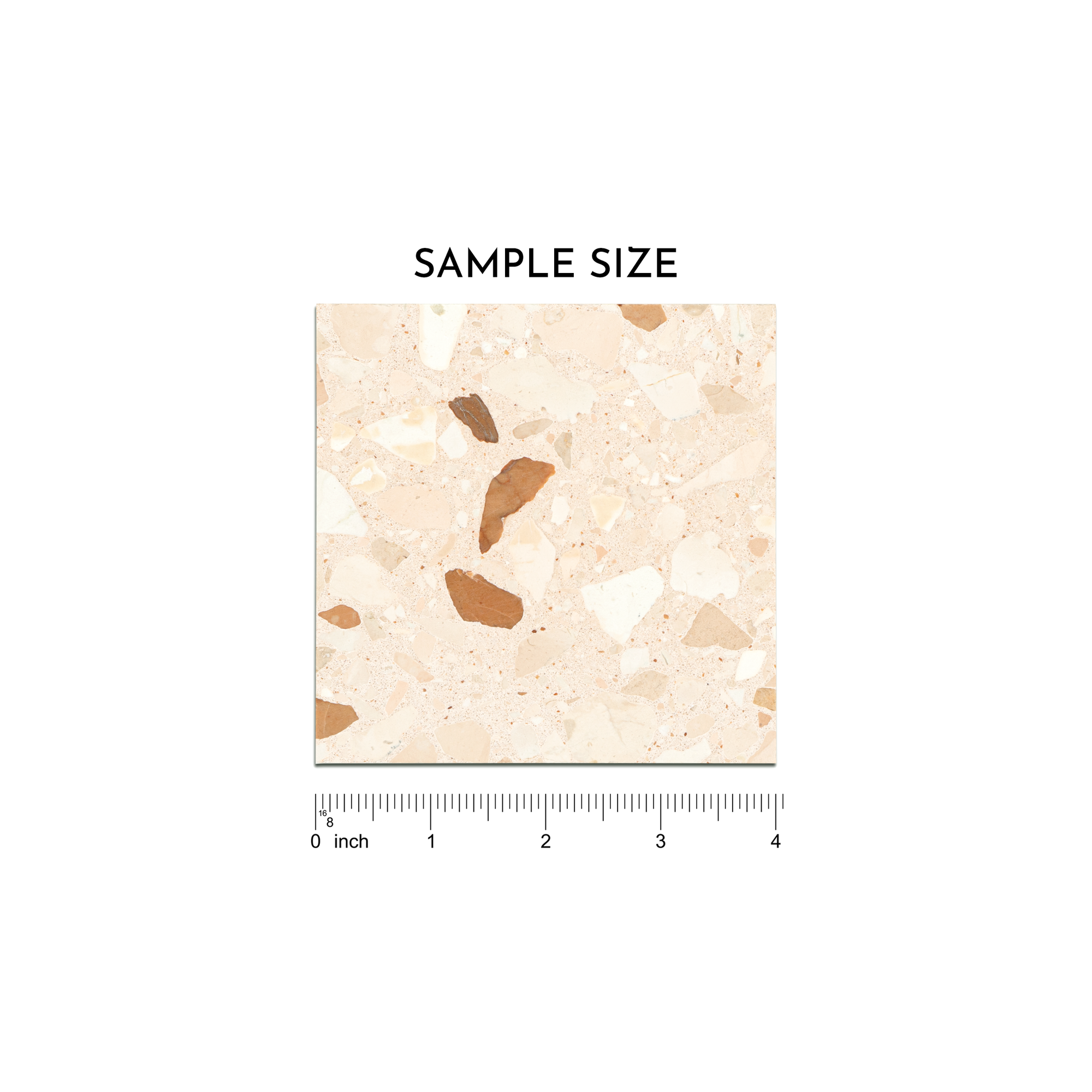 Capri Powder Pink 16x16 Terrazzo Tile