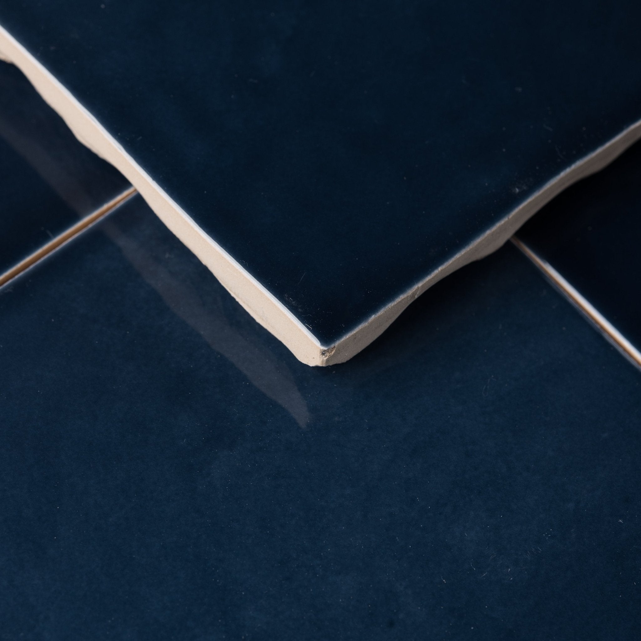Blue Fes Ceramic Tile 4x4 - Cemento Collection