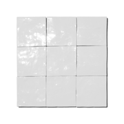 4x4 Fes Bright White Glossy - Cemento Collection