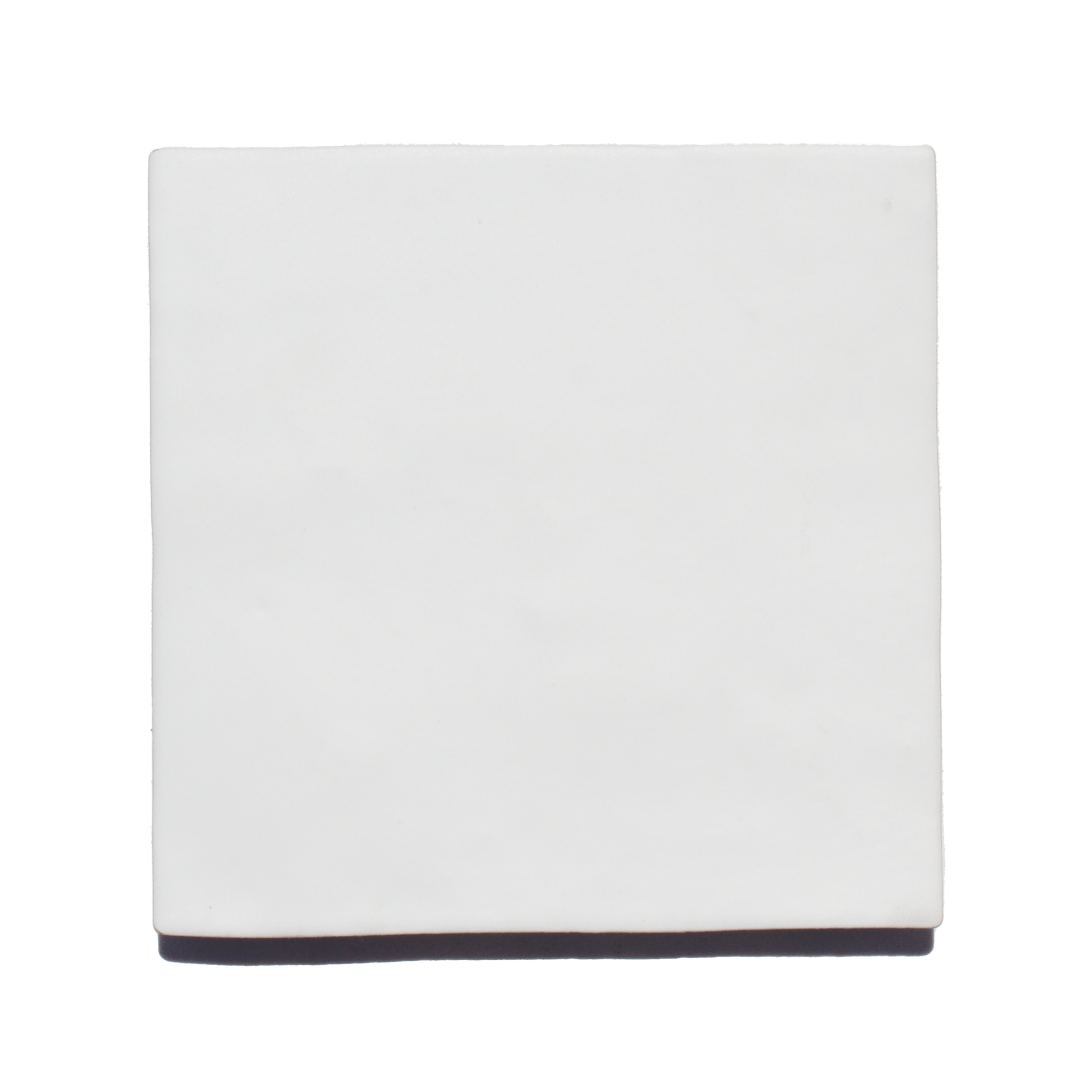4x4 Fes Bright White Matte - Cemento Collection