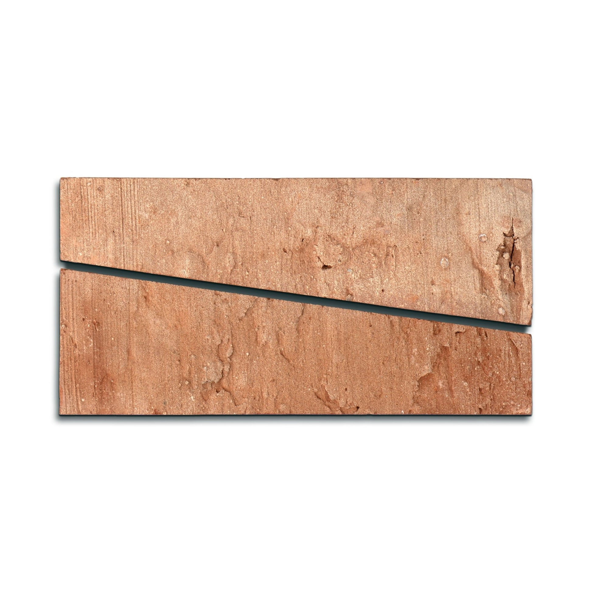 4x8 Trapezoids Red Terracotta Tile - Cemento Collection