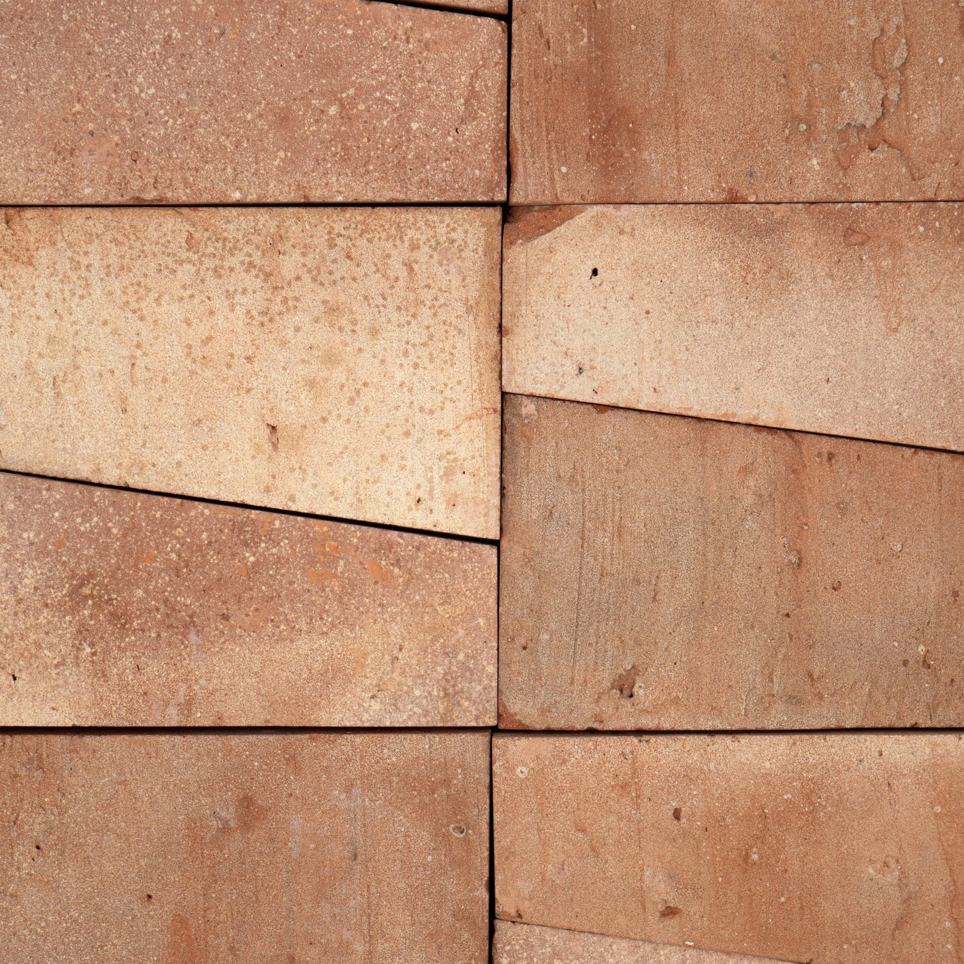 4x8 Trapezoids Red Terracotta Tile - Cemento Collection