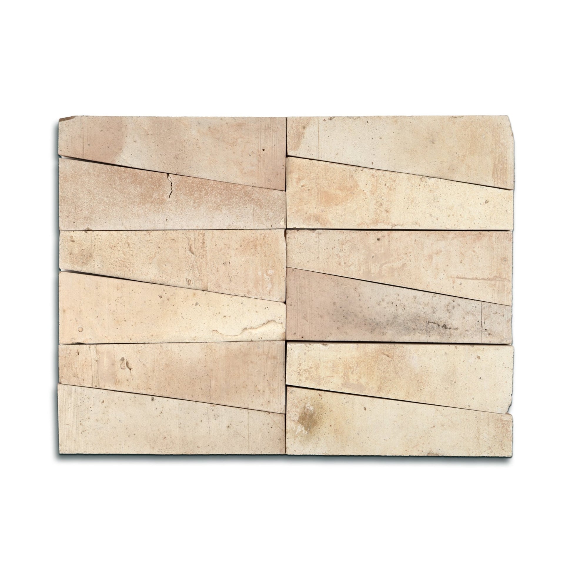 4x8 Trapezoids Sand Terracotta Tile - Cemento Collection