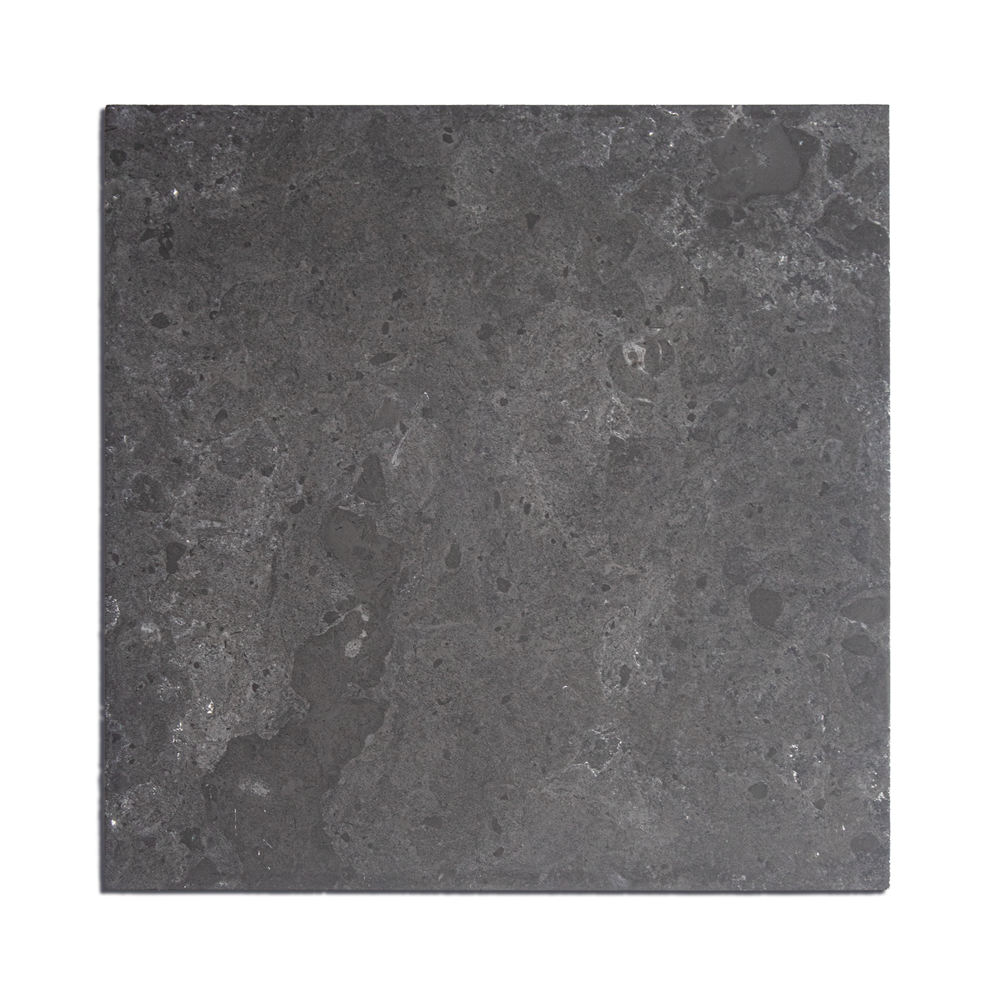 Limestone 12x12 Black Pearl Brushed and Honed Tile