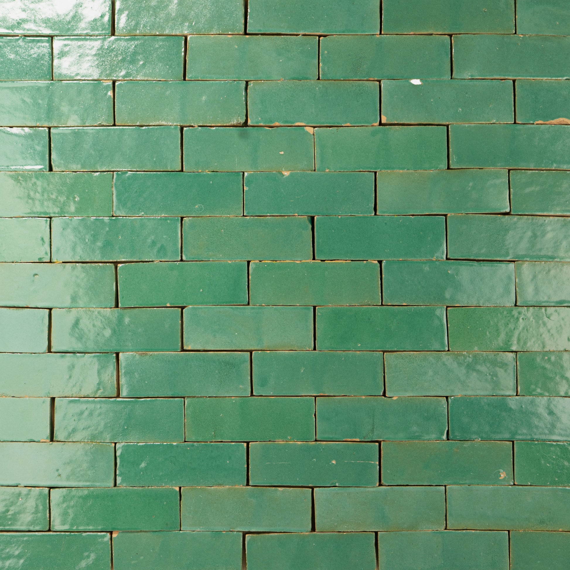 Santorini green zellige tile