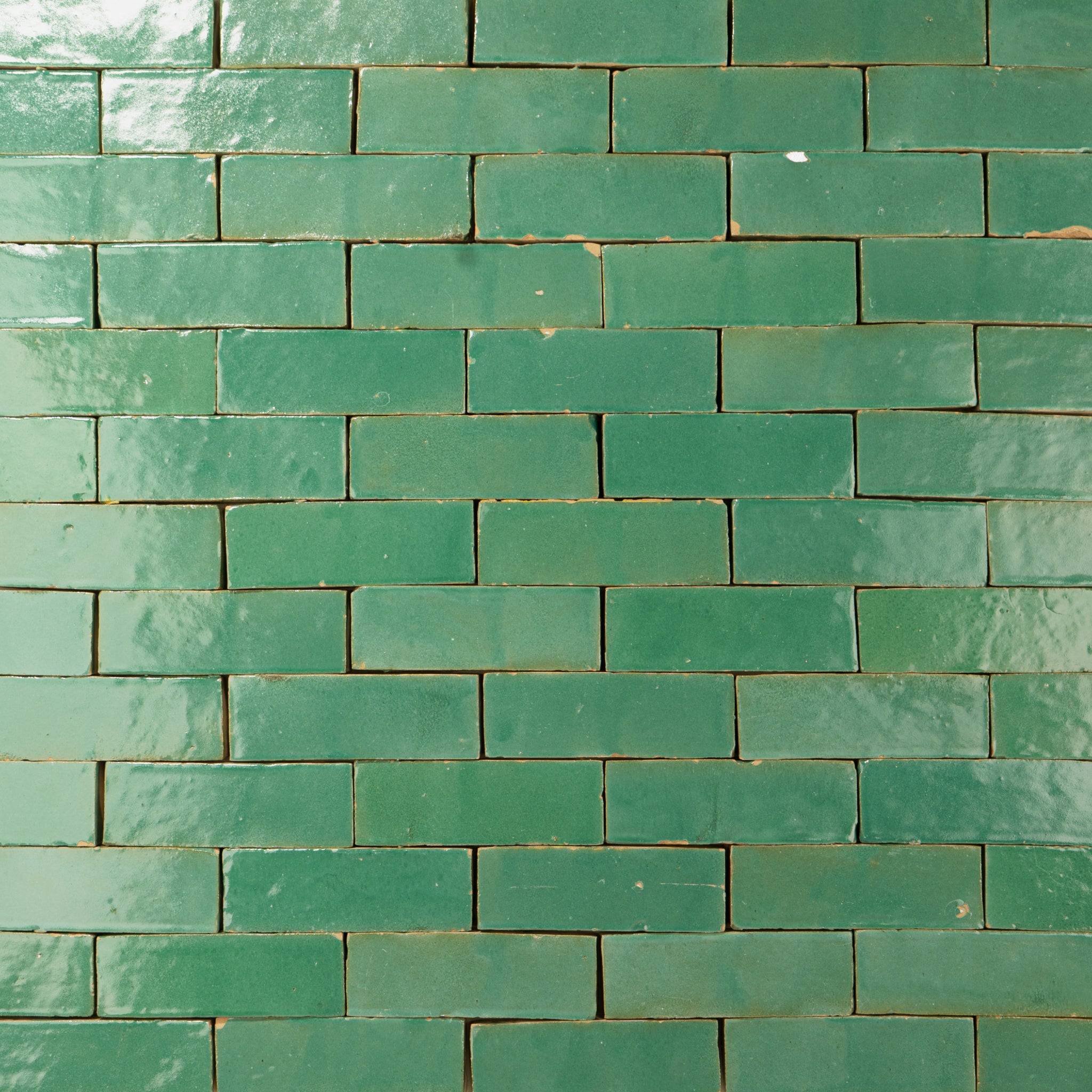 Santorini green zellige tile