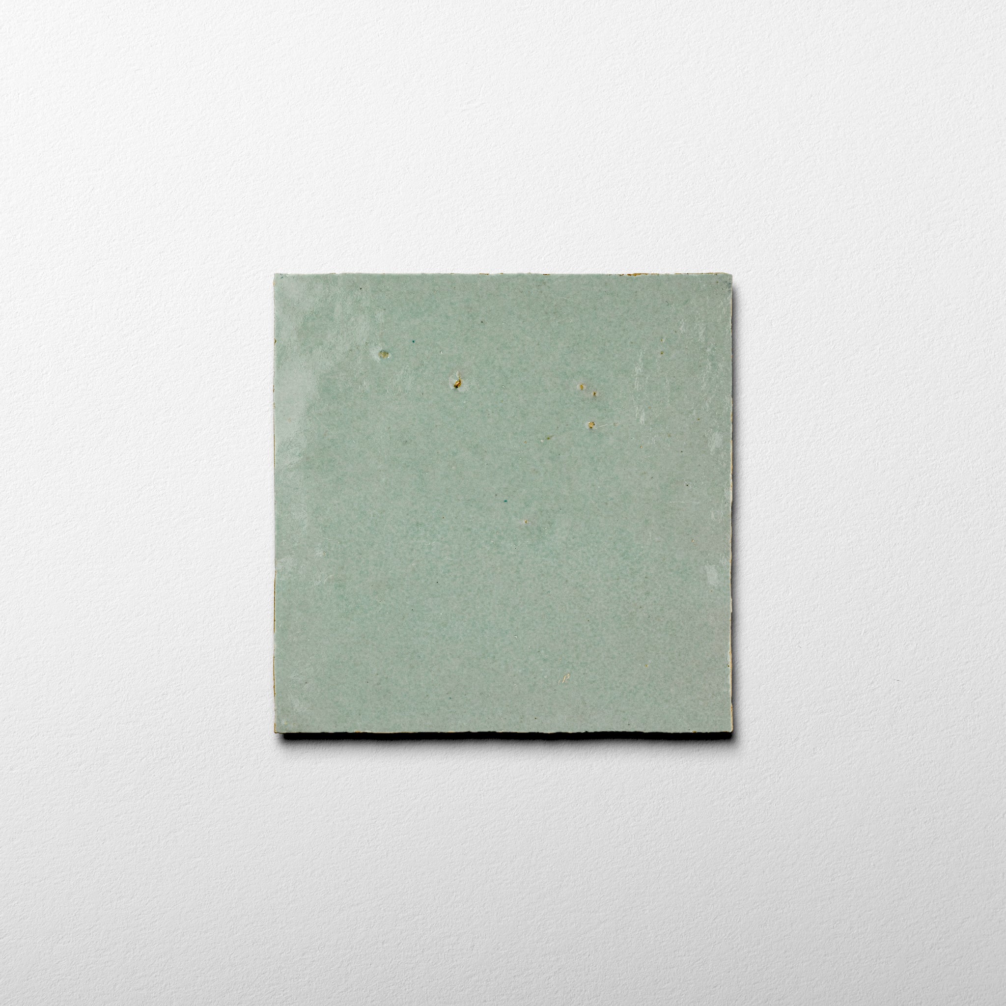 Handmade Moroccan Zellige 4x4 Celery Green Terracotta Tile