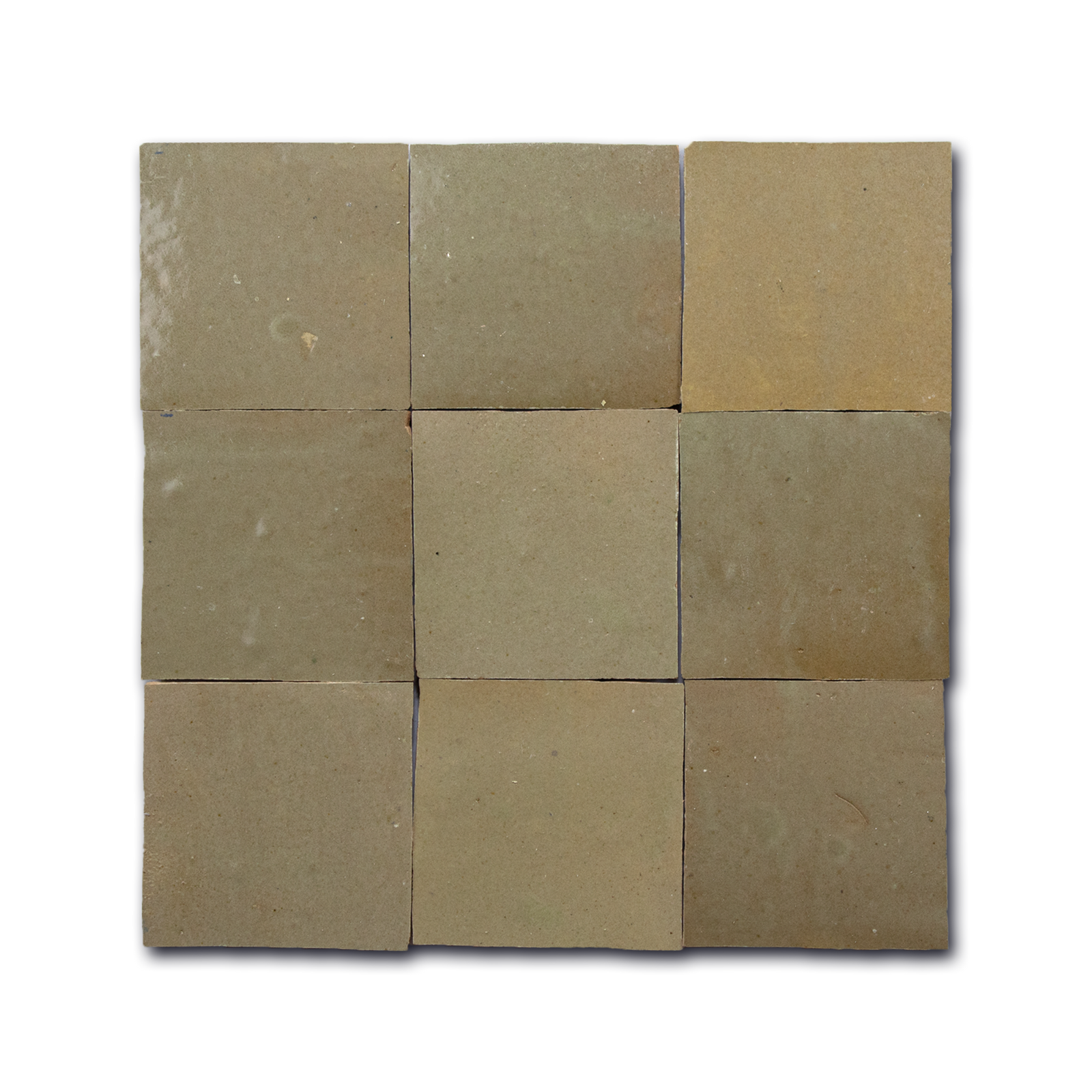 Handmade Moroccan Zellige 4x4 Earth Terracotta Tile