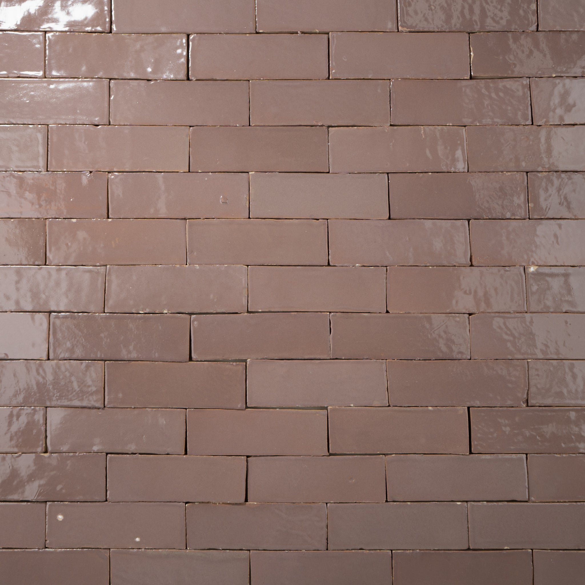 Handmade Moroccan Zellige 2x6 Latte Terracotta Tile | Cemento