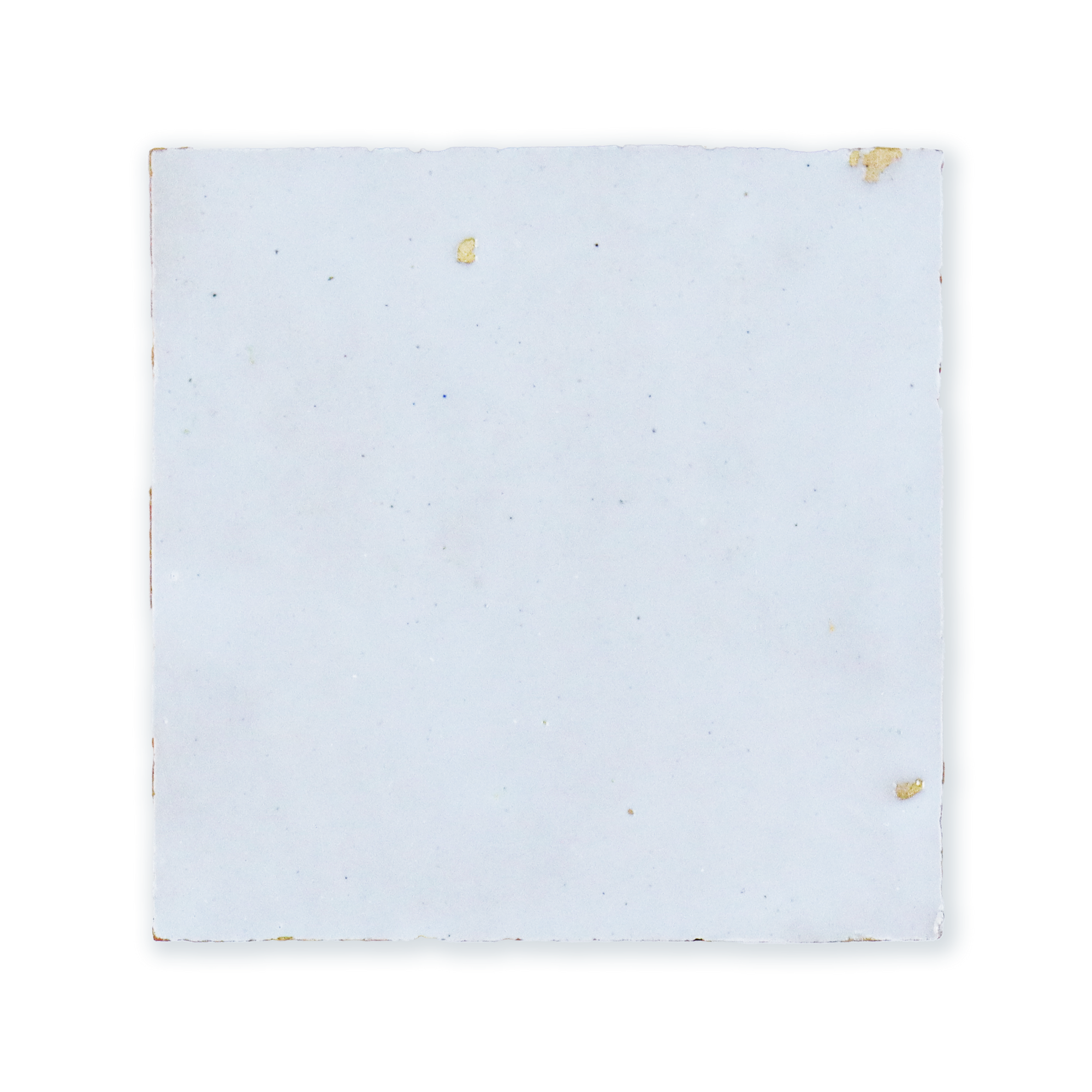 Handmade Moroccan Zellige 4x4 Pastel Blue Terracotta Tile