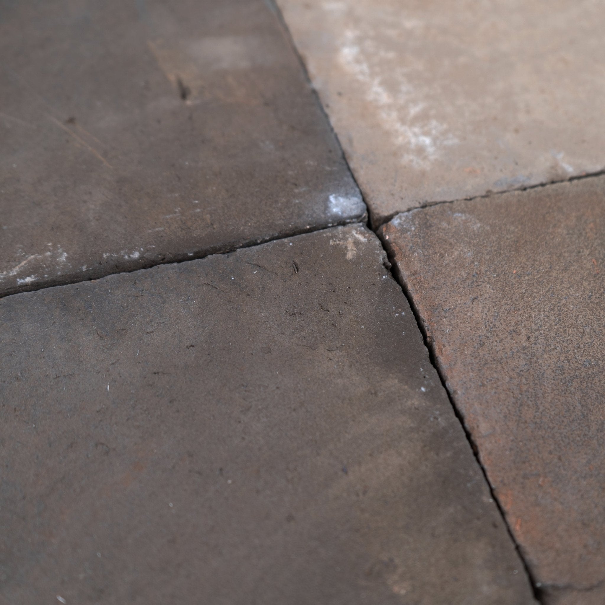 8x8 Square Brown Terracotta Tile - Cemento Collection