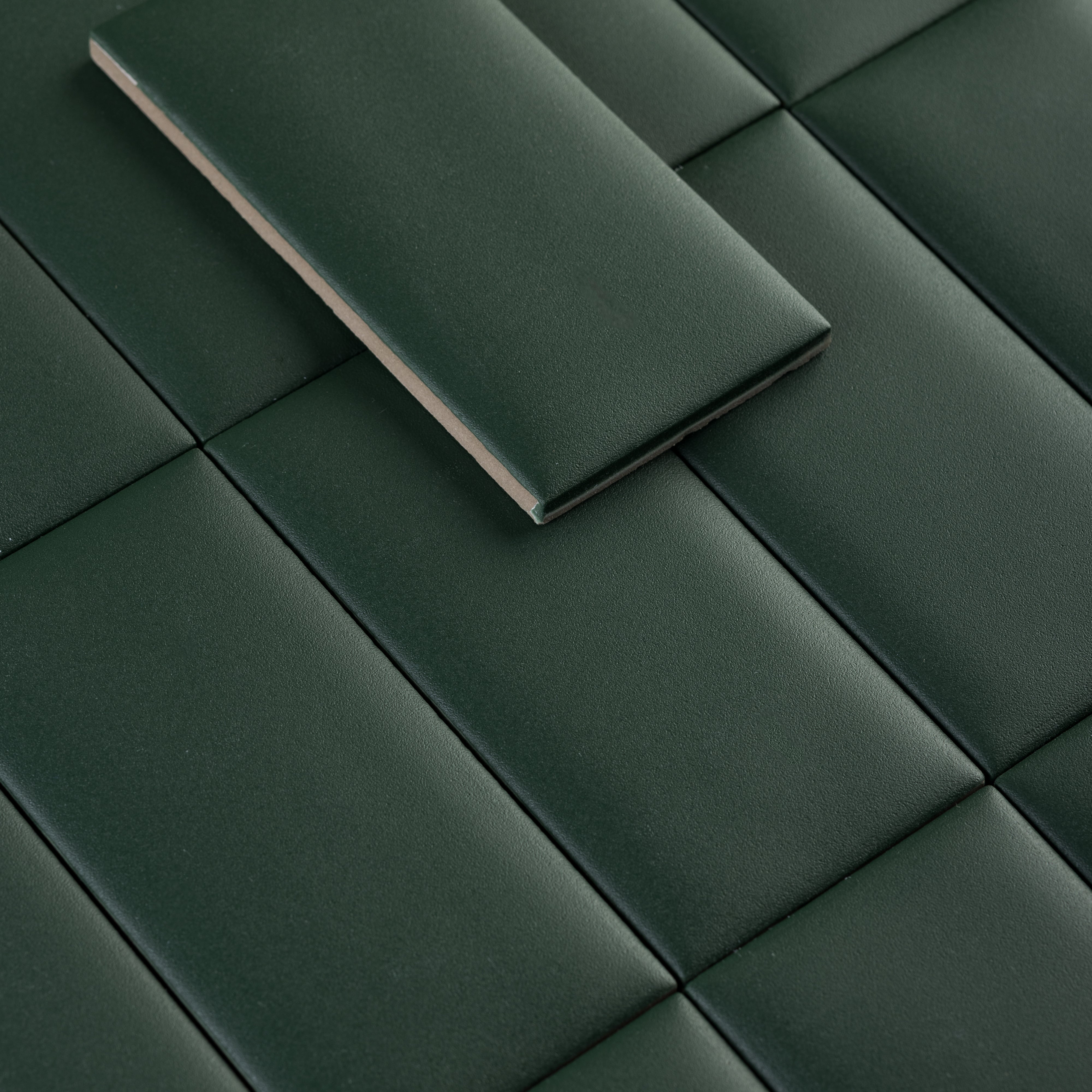 Bonbon 2.25x4.5 Organic Bergamot Matte Porcelain Tile