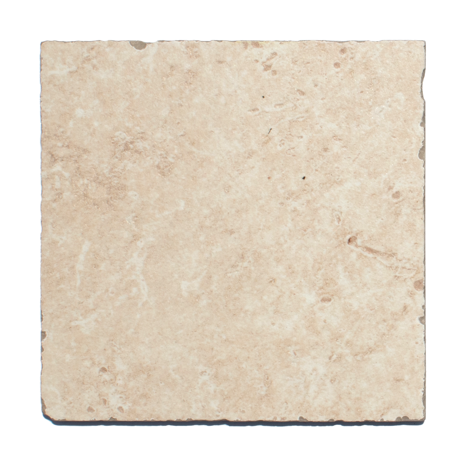 Travertine Tumbled Ivory 8x8 Porcelain Tile