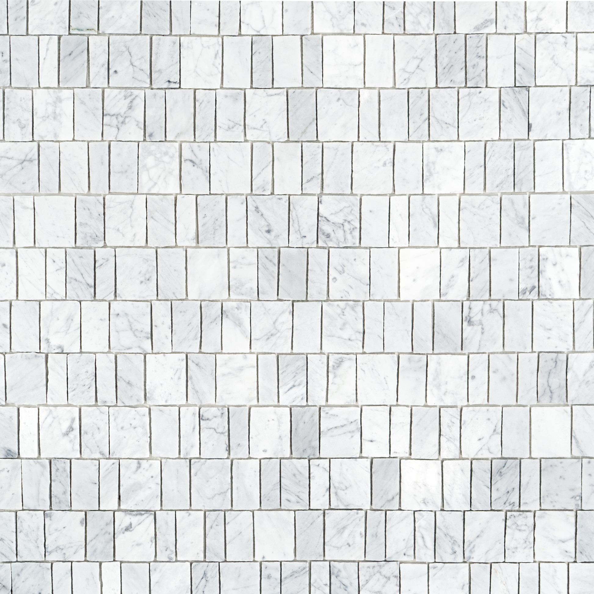 Scarpa Bianco Carrara Marble Honed Mosaic Tile