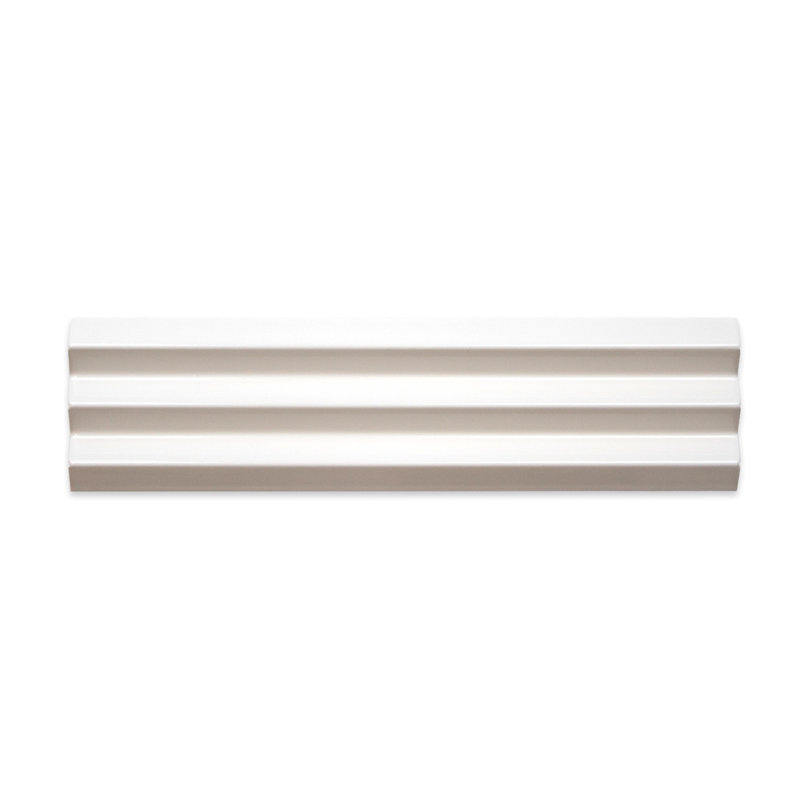 Abaque Daisy White 3D 3x12 Subway Tile