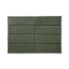 Extruded Handmade 2x6 Musgo Green Matte Subway Tile