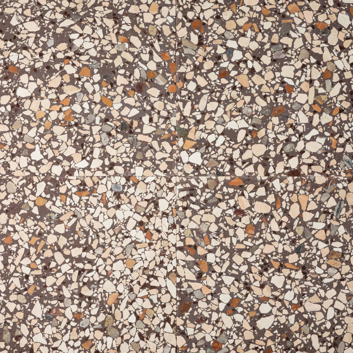 Cirella Plum 16x16 Terrazzo Tile