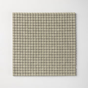 Chroma Pixel | Pistachio Cream 1/2x1/2" Square Matte Mosaic Tile