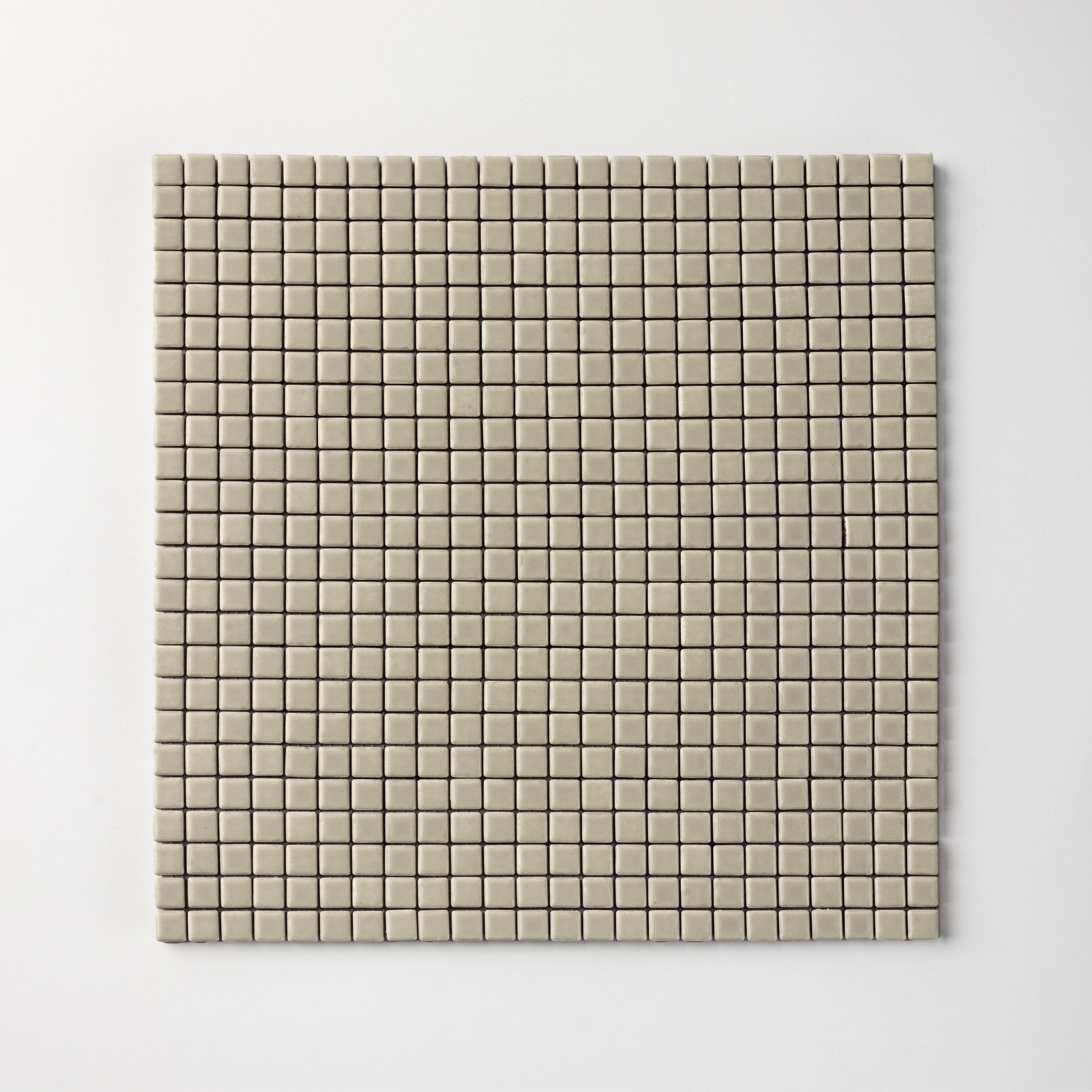 Chroma Pixel | Pistachio Cream 1/2x1/2" Square Matte Mosaic Tile