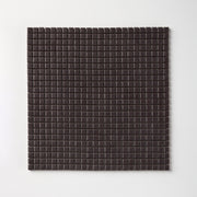 Chroma Grid | Mocha Brown 1x1" Square Matte Mosaic Tile
