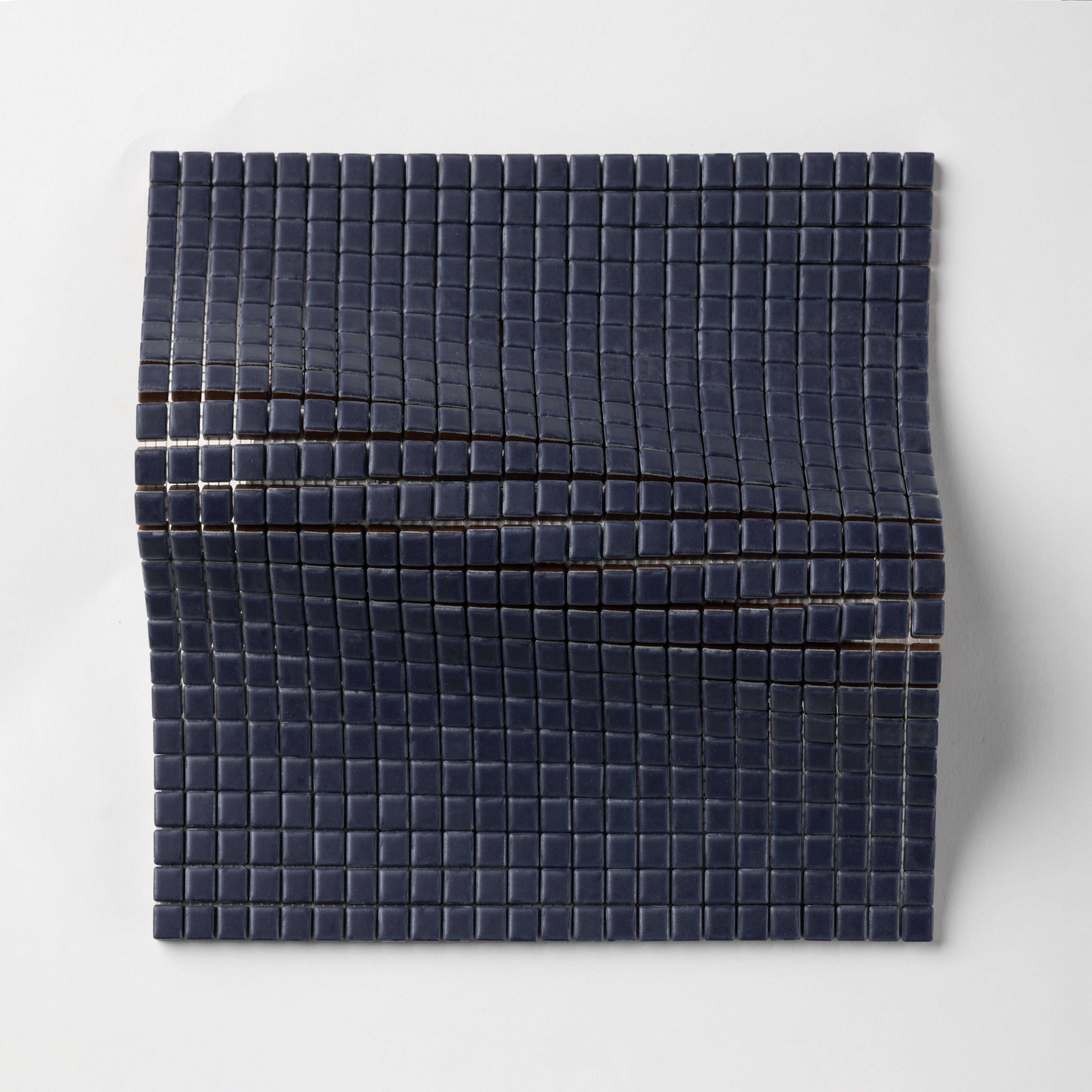 Chroma Pixel | Ocean Blue 1/2x1/2" Square Matte Mosaic Tile
