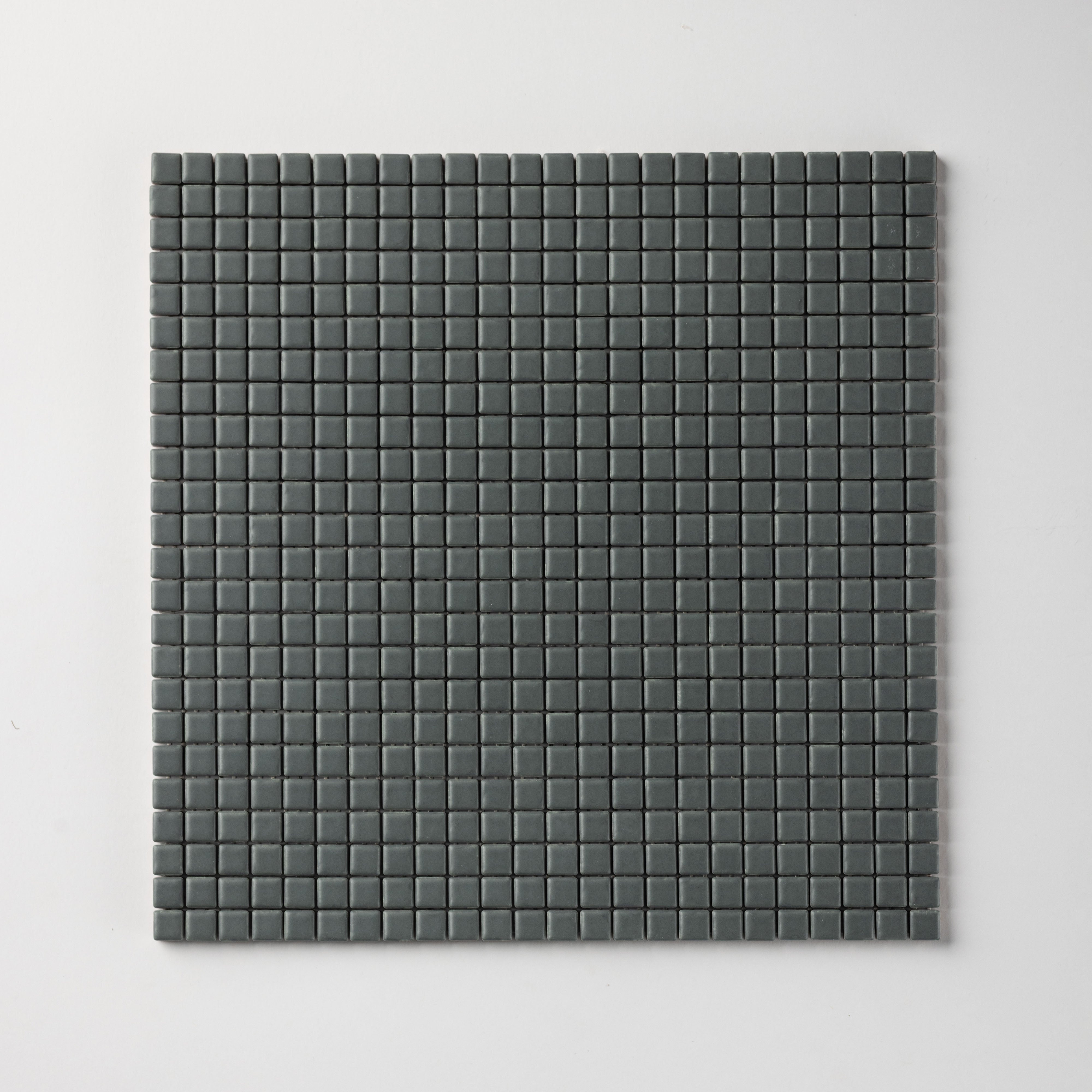 Chroma Pixel | Shadow Blue 1/2x1/2" Square Matte Mosaic Tile