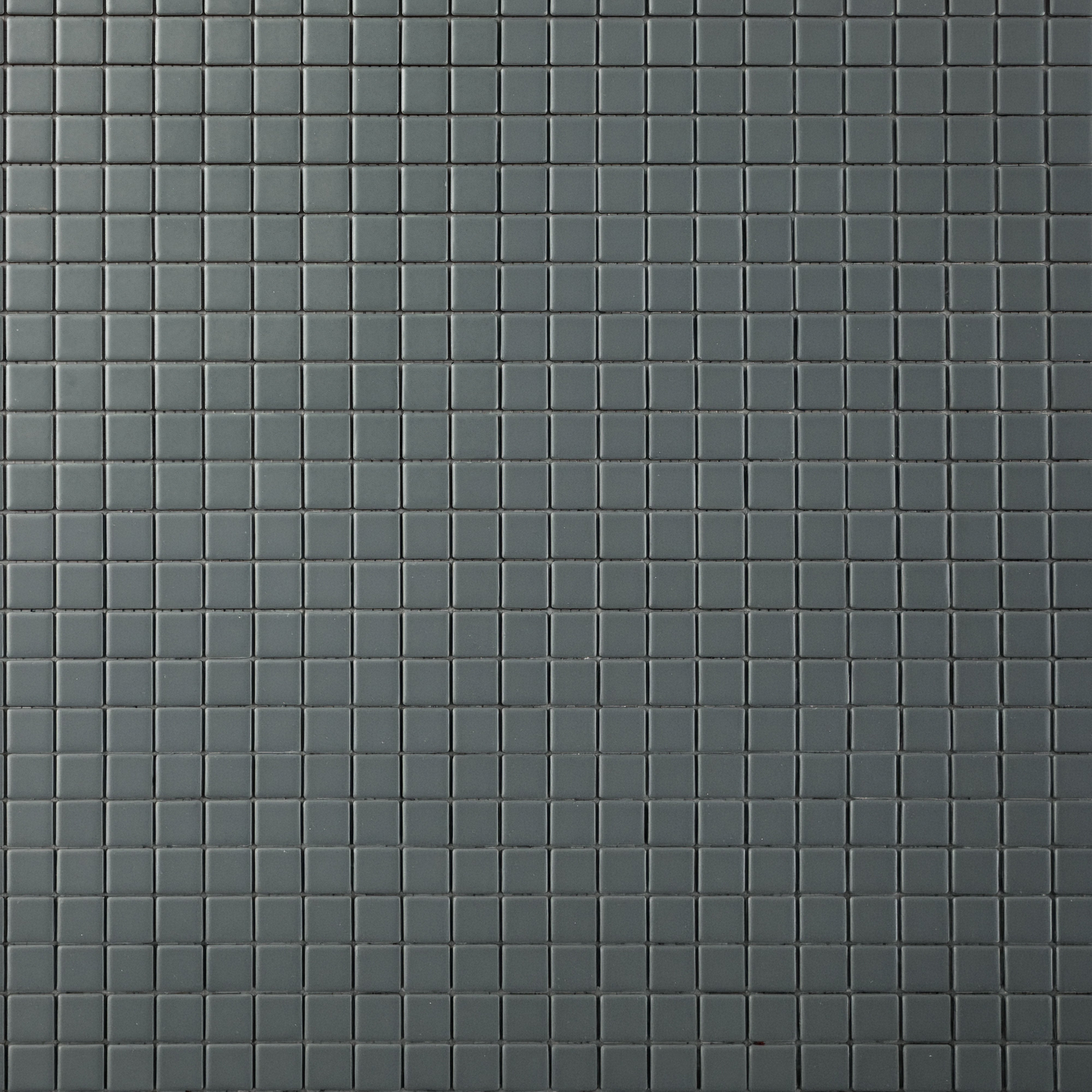 Chroma Grid | Shadow Blue 1x1" Square Matte Mosaic Tile
