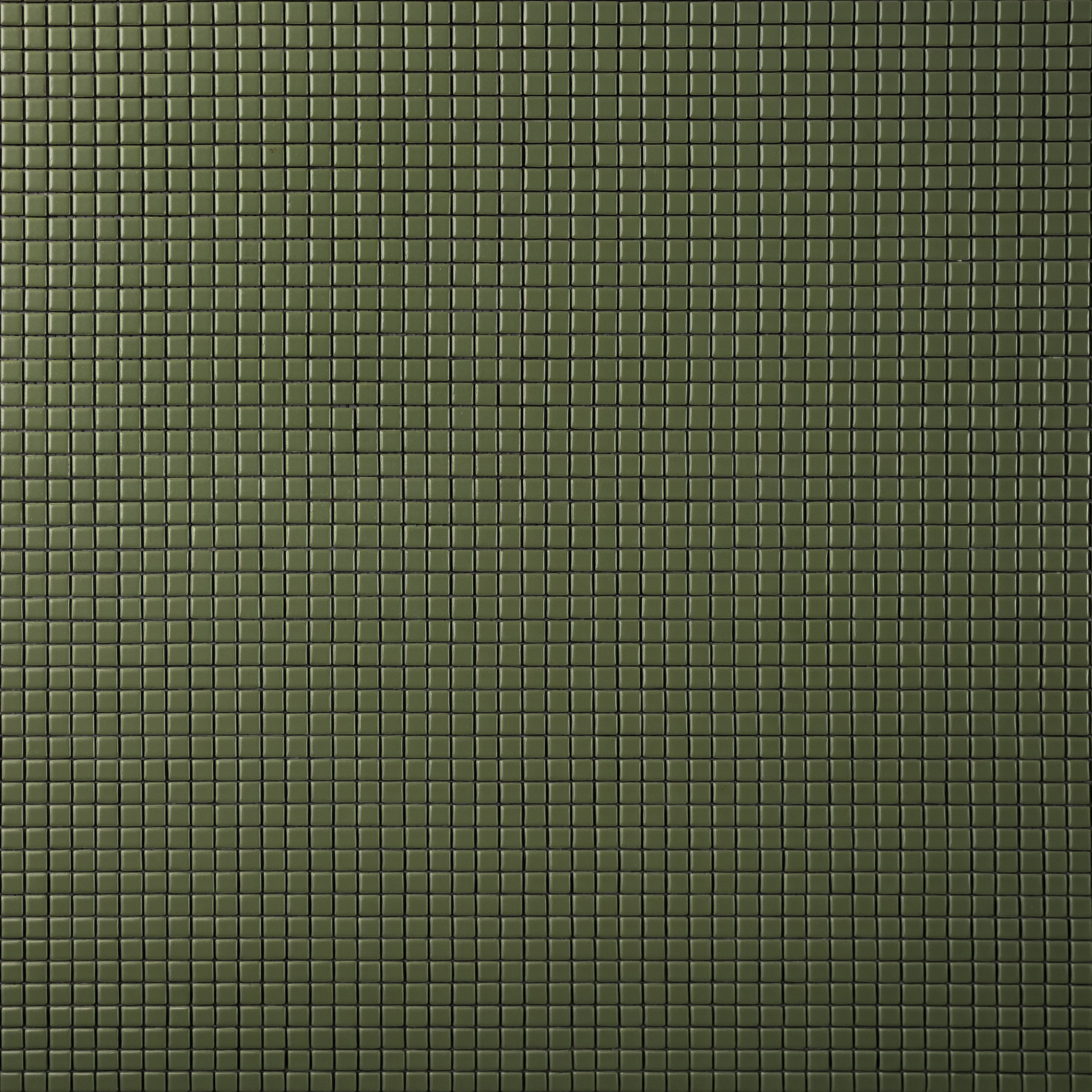 Chroma Pixel | Parsley Green 1/2x1/2" Square Matte Mosaic Tile
