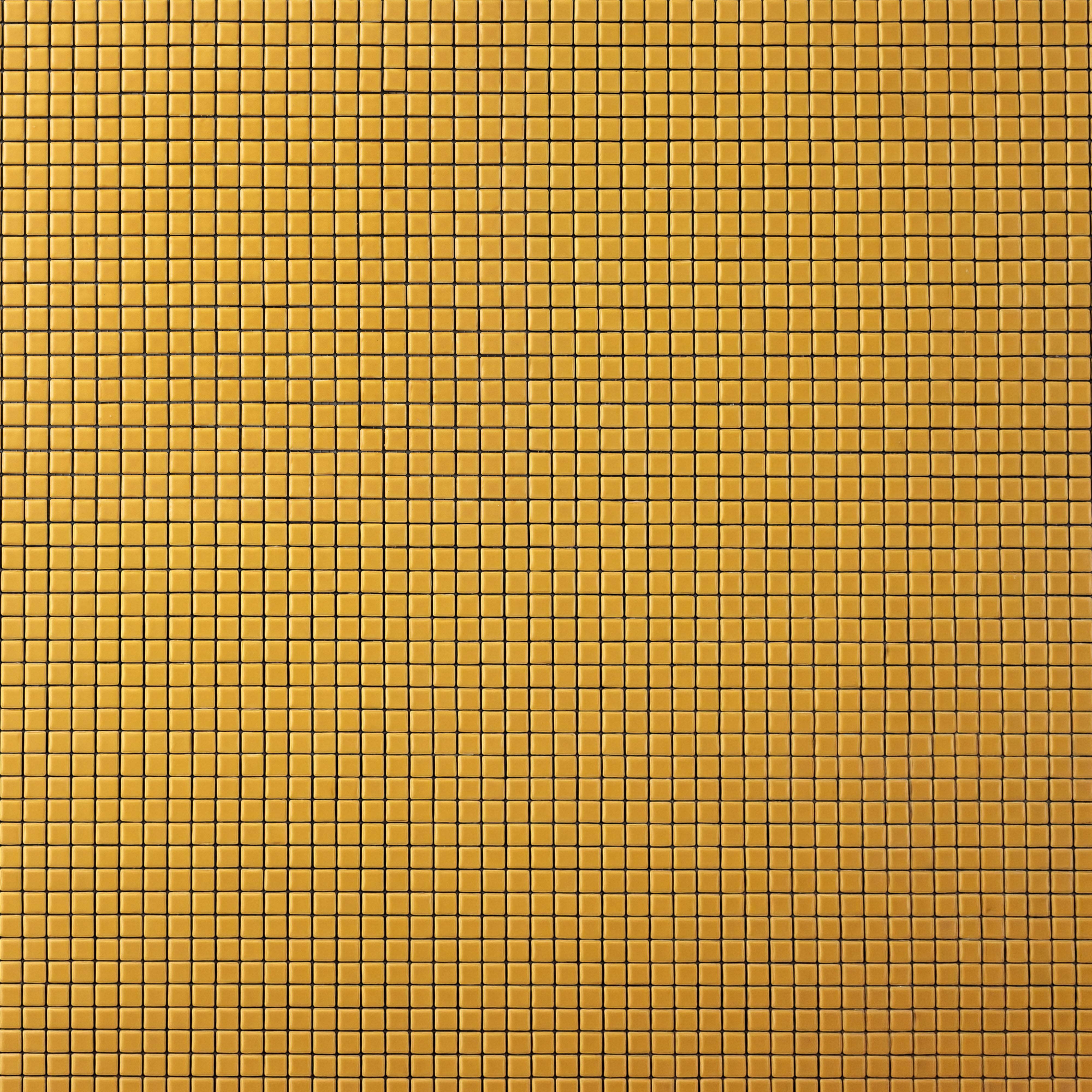 Chroma Pixel | Dijon Yellow 1/2x1/2" Square Matte Mosaic Tile
