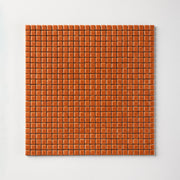 Chroma Pixel | Orange Carrot 1/2x1/2" Square Matte Mosaic Tile