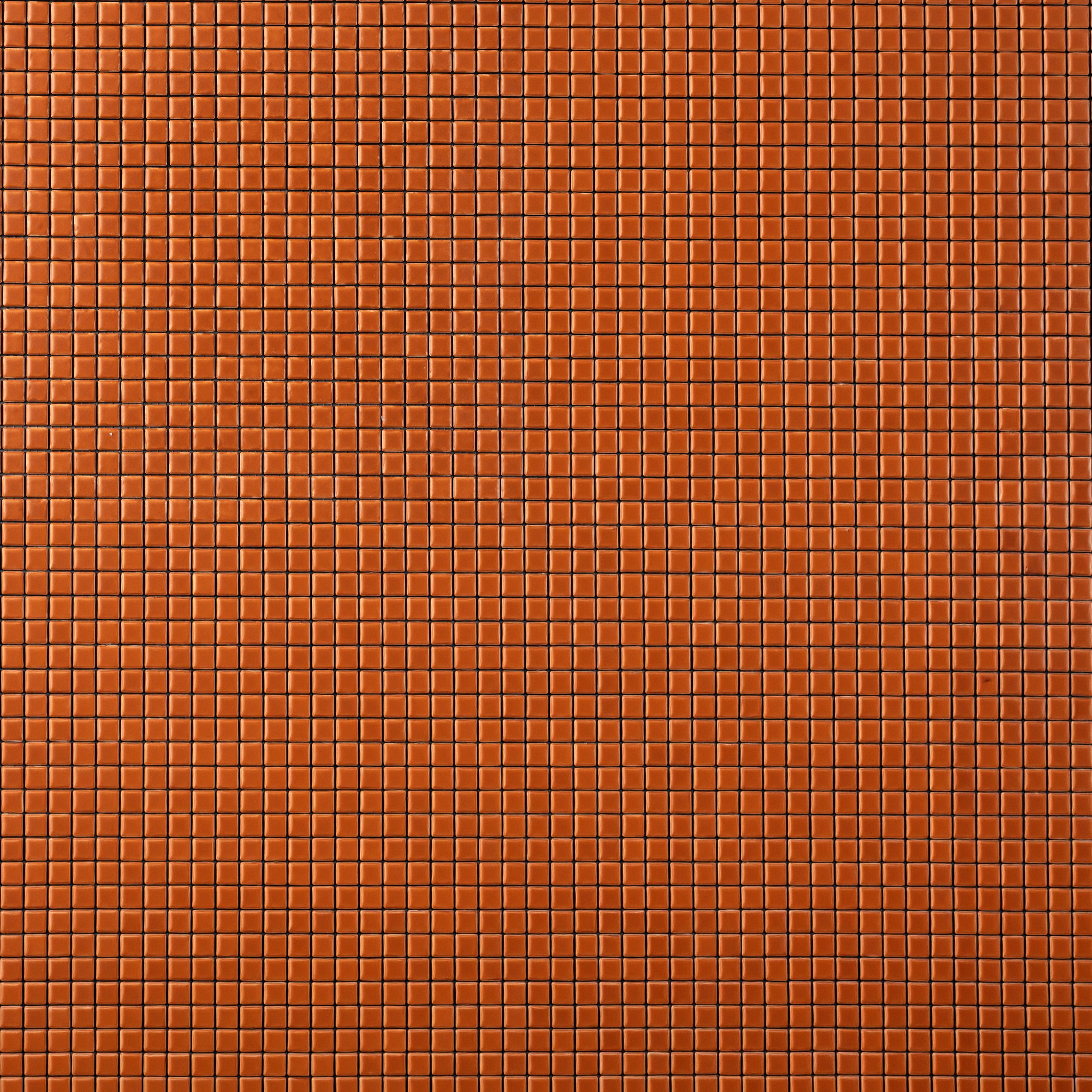 Chroma Pixel | Orange Carrot 1/2x1/2" Square Matte Mosaic Tile
