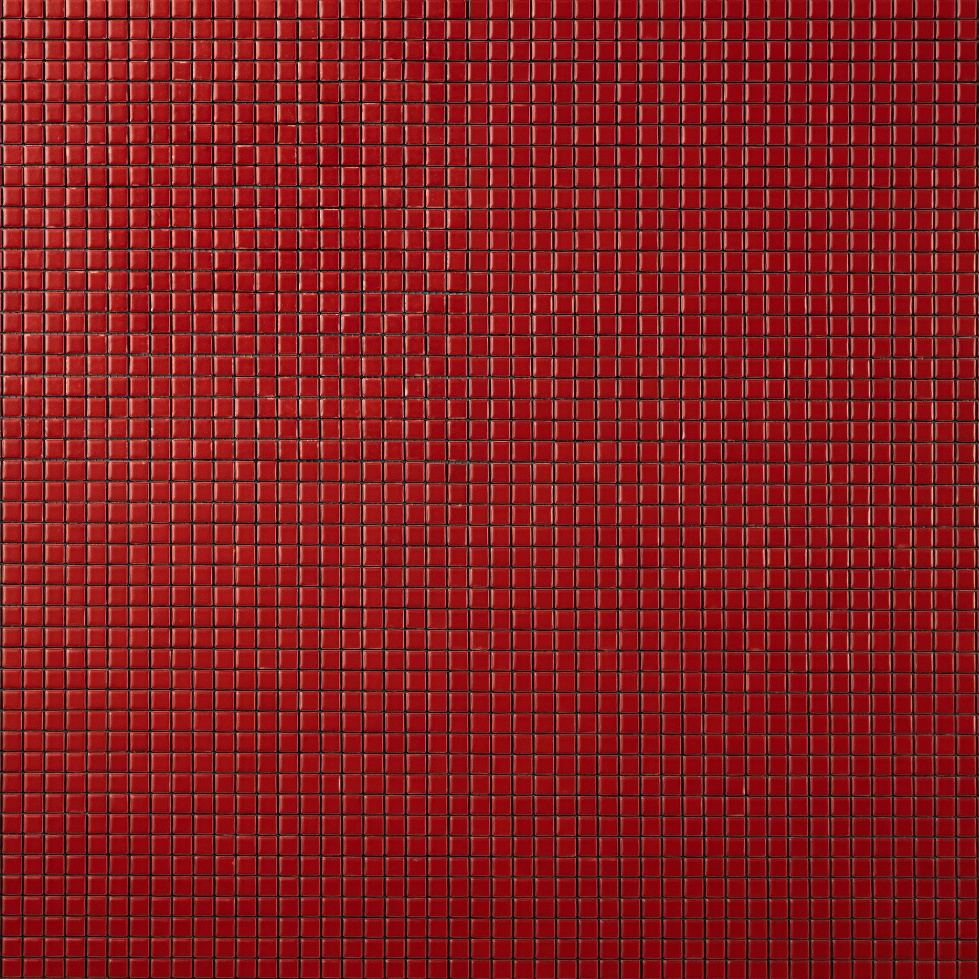 Chroma Pixel | Red Tomato 1/2x1/2" Square Matte Mosaic Tile