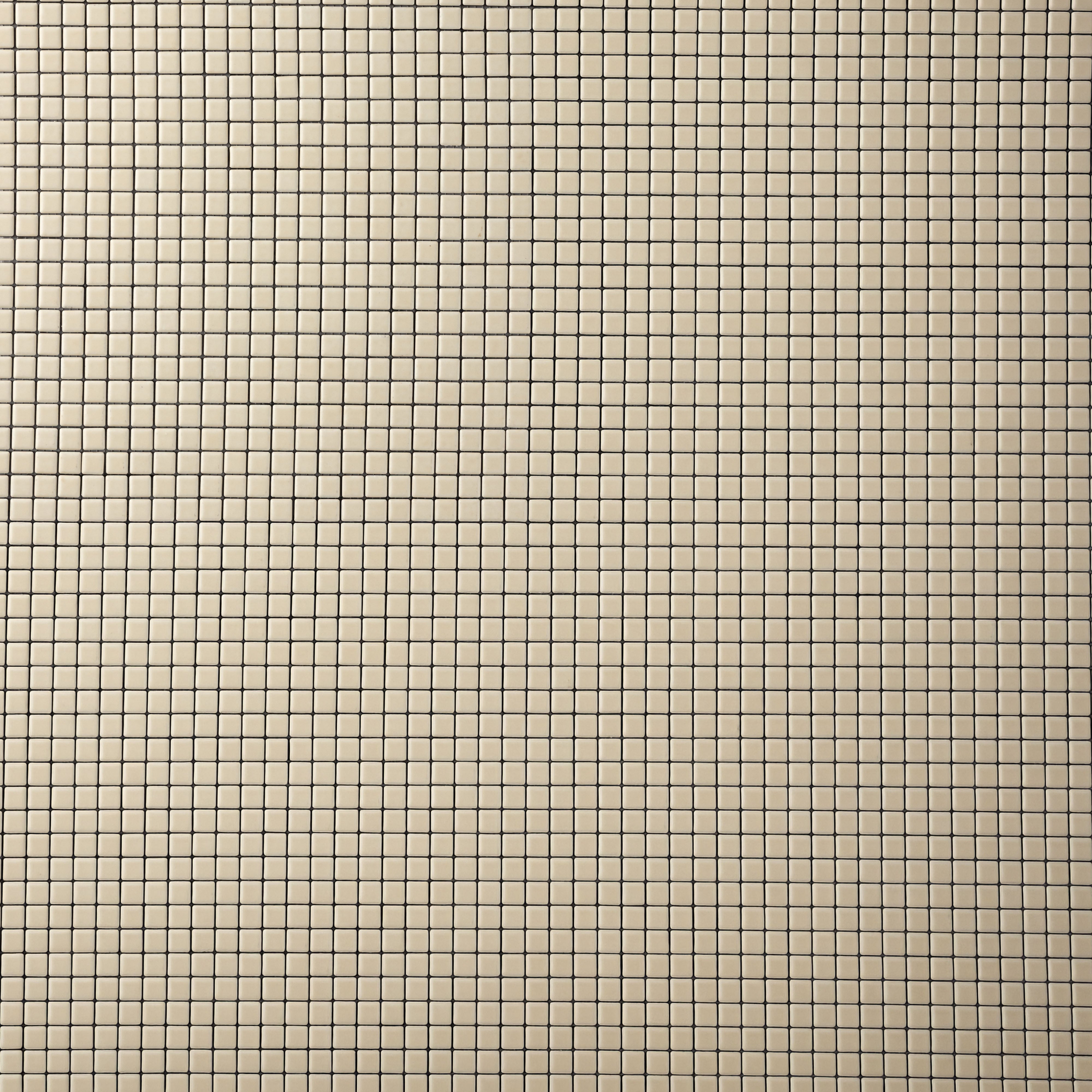 Chroma Pixel | Almond Cream 1/2x1/2" Square Matte Mosaic Tile