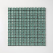 Chroma Pixel | Spearmint Blue 1/2x1/2" Square Matte Mosaic Tile