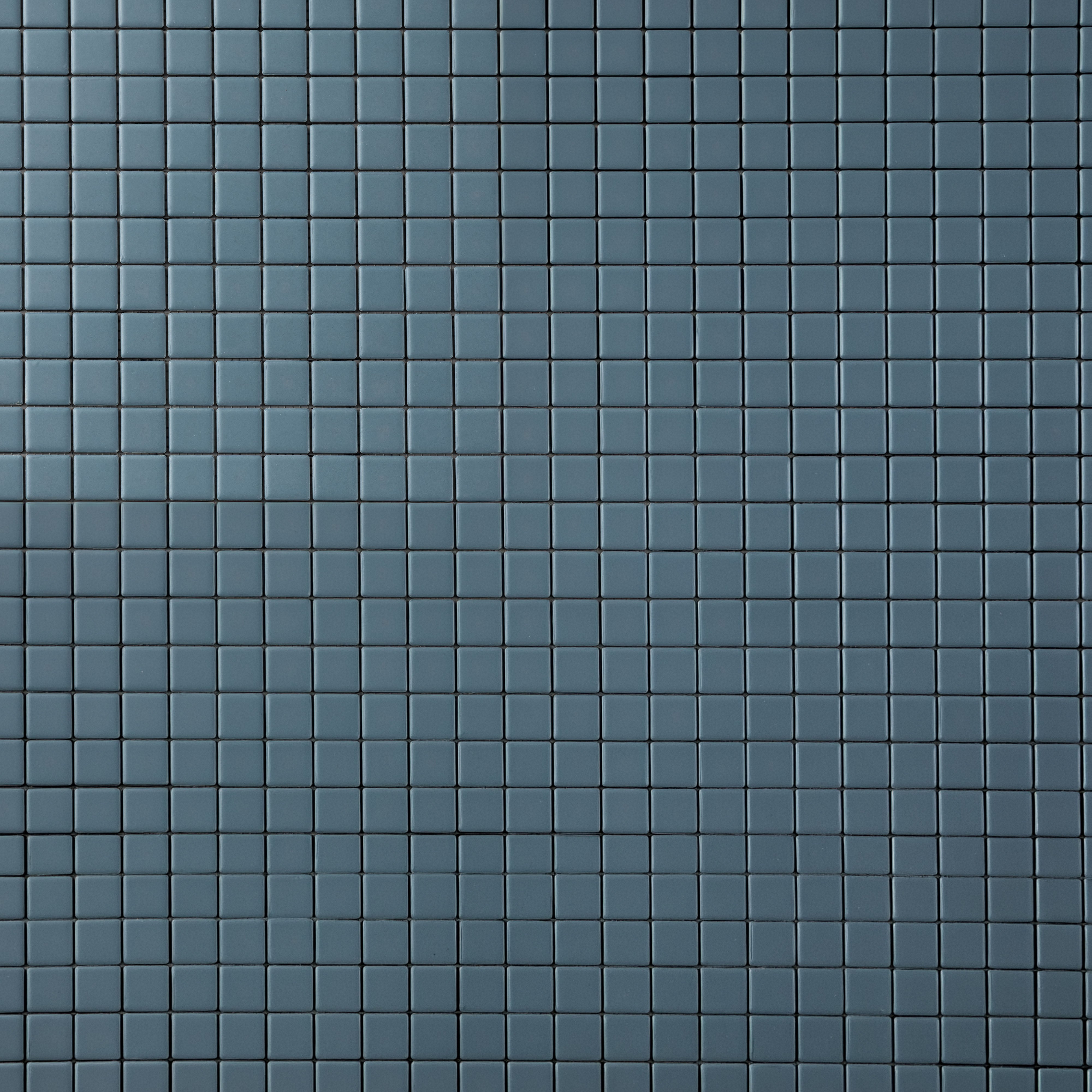 Chroma Grid | Soft Denim 1x1" Square Matte Mosaic Tile