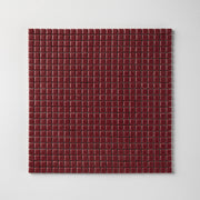 Chroma Pixel | Pomegranate Red 1/2x1/2" Square Matte Mosaic Tile