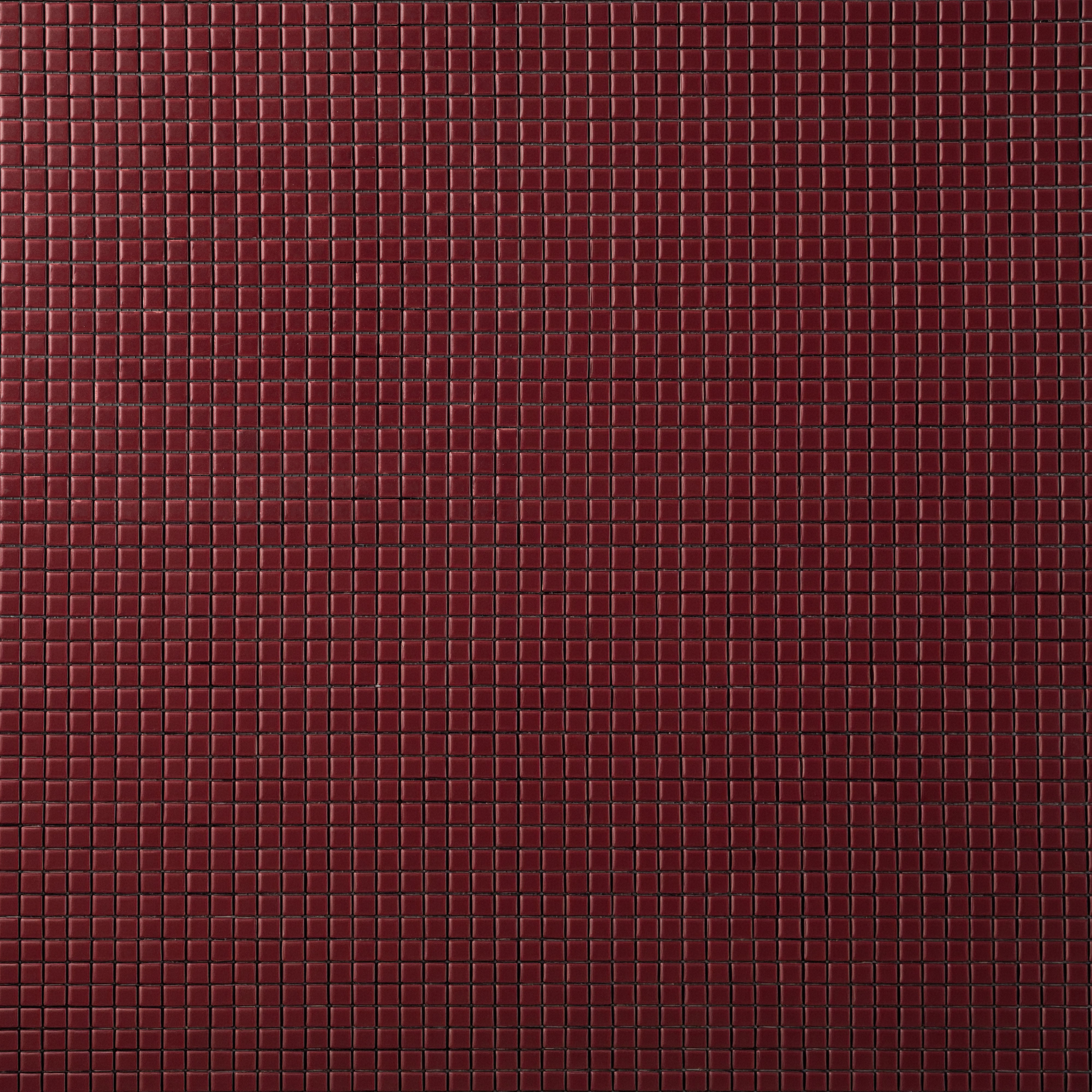 Chroma Pixel | Pomegranate Red 1/2x1/2" Square Matte Mosaic Tile