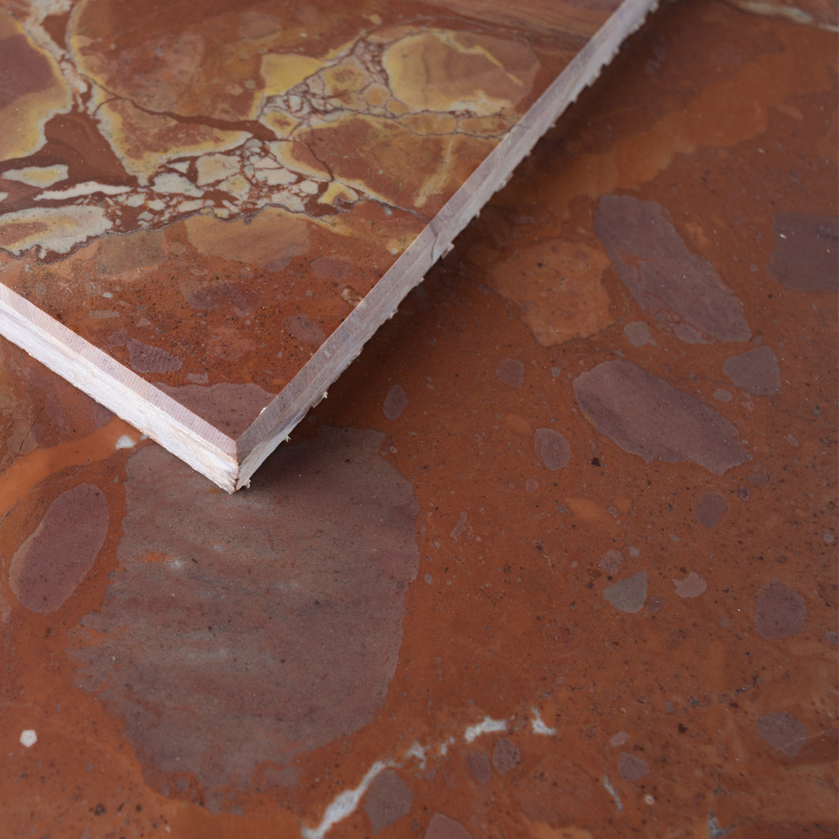 Rosso Melograno Marble 12x24 Honed Field Tile