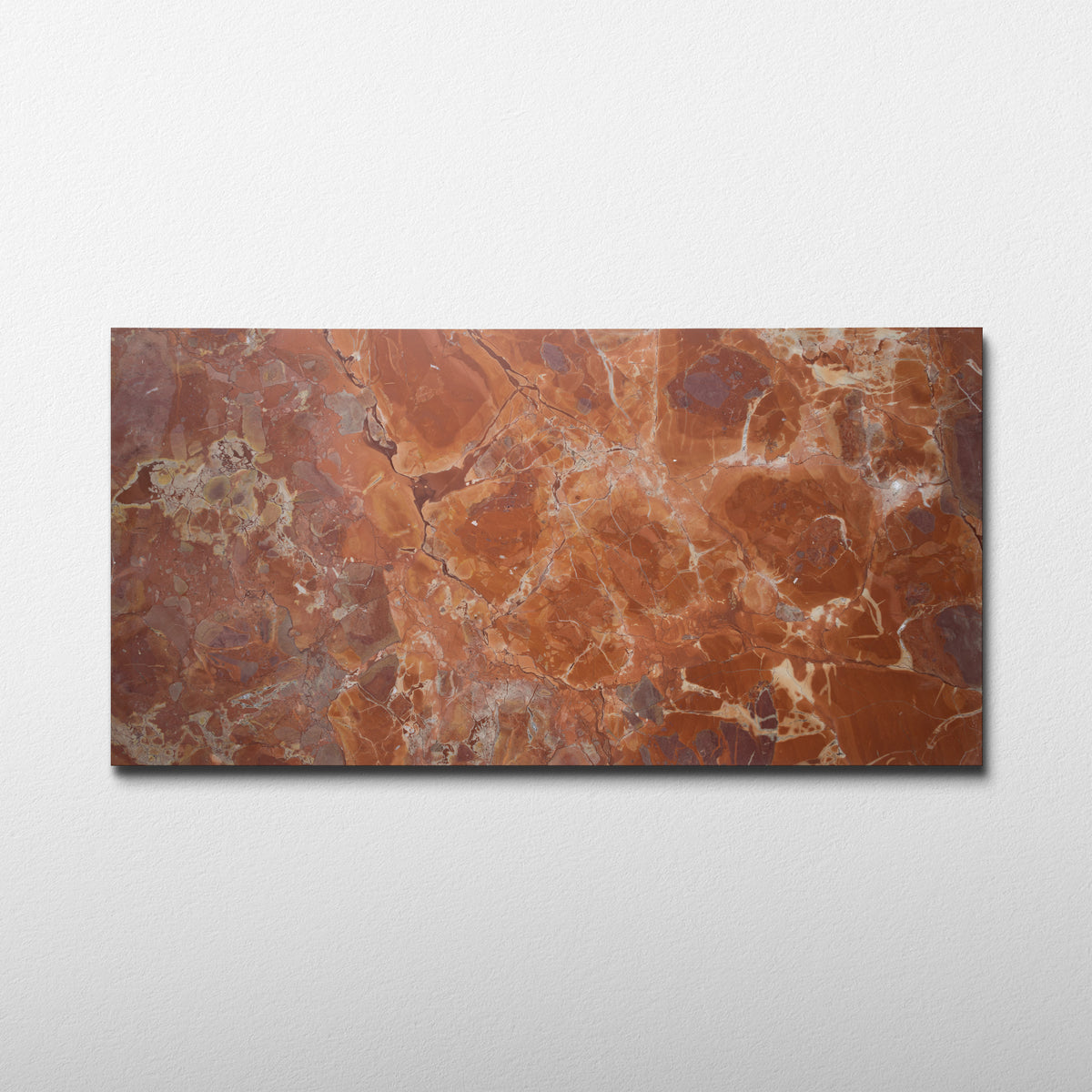 Rosso Melograno Marble 12x24 Honed Field Tile