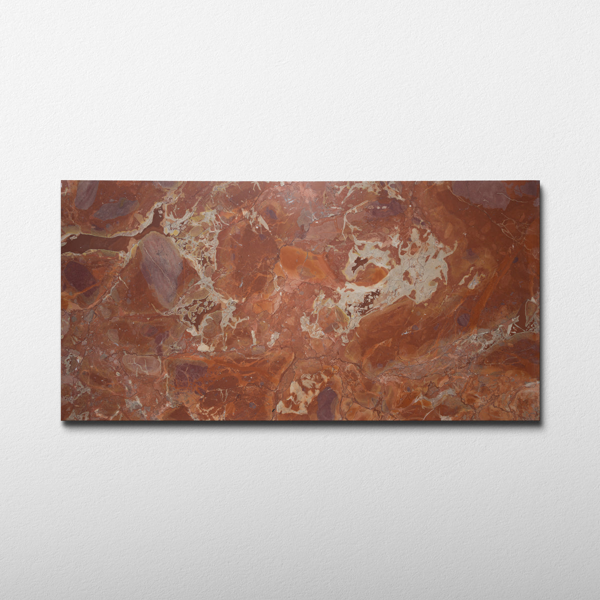 Rosso Melograno Marble 12x24 Honed Field Tile