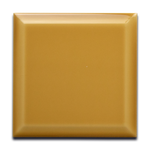 Mustard Yellow 6x6 Bevelled