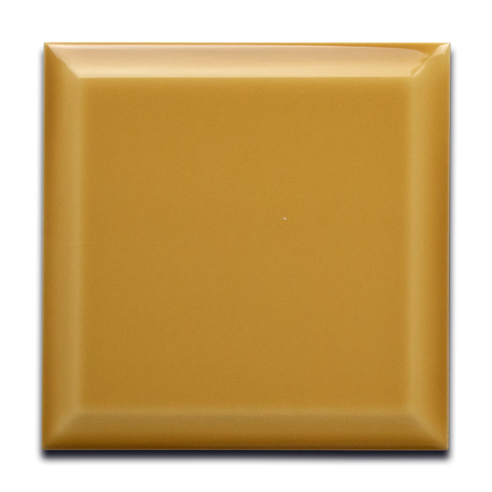 Mustard Yellow 6x6 Bevelled