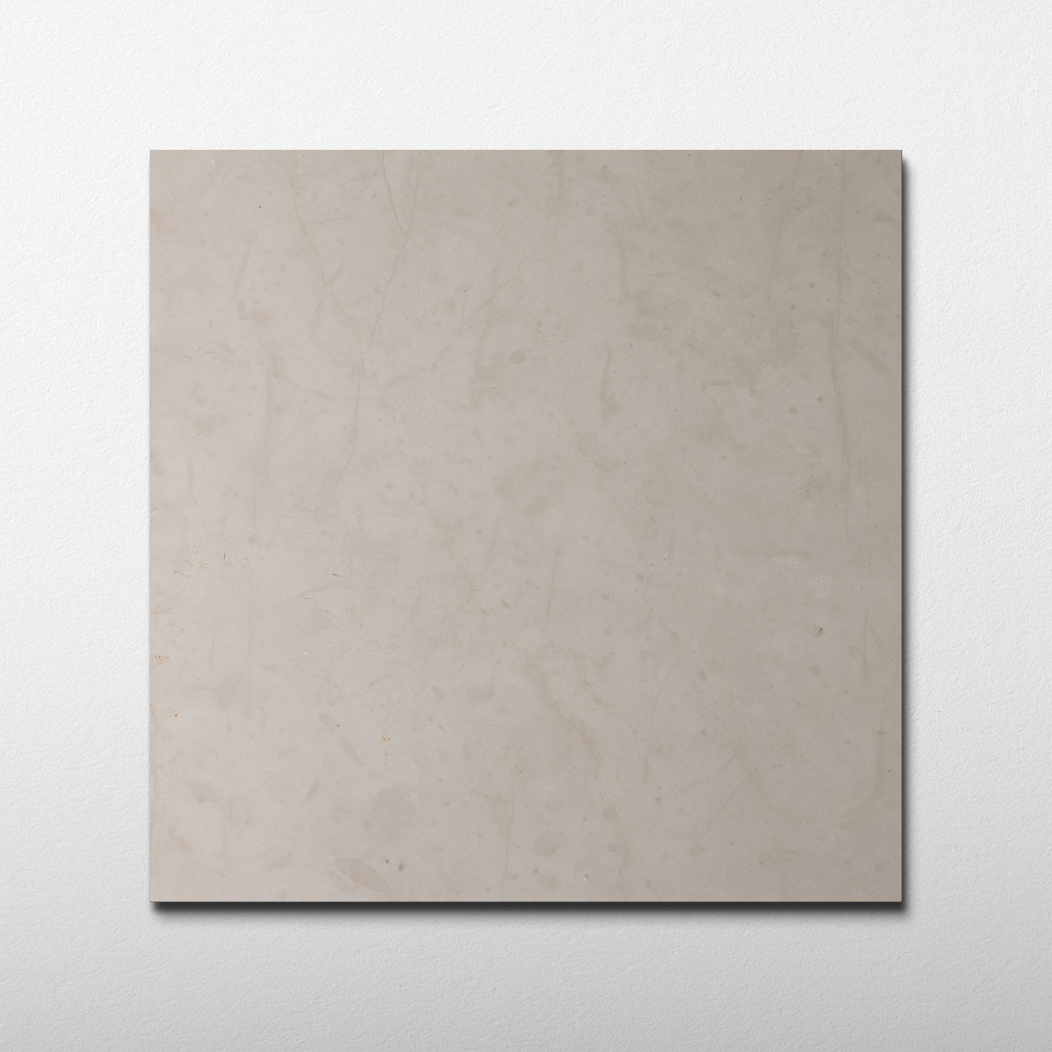 Amadora Beige Limestone 16x16 Silk Matte Tile - Cemento Collection