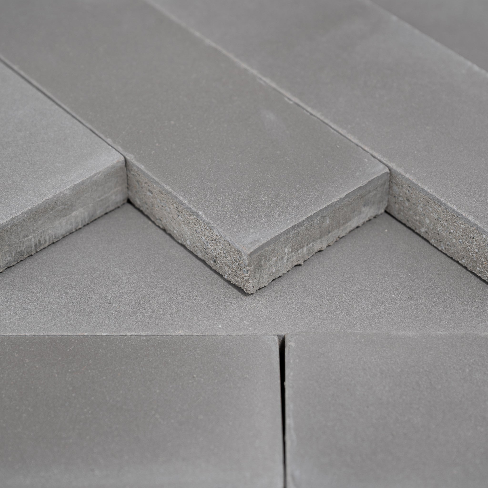 Ash 2x8 Cement Tile - Lot of 68.64 sq ft | Cemento Collection