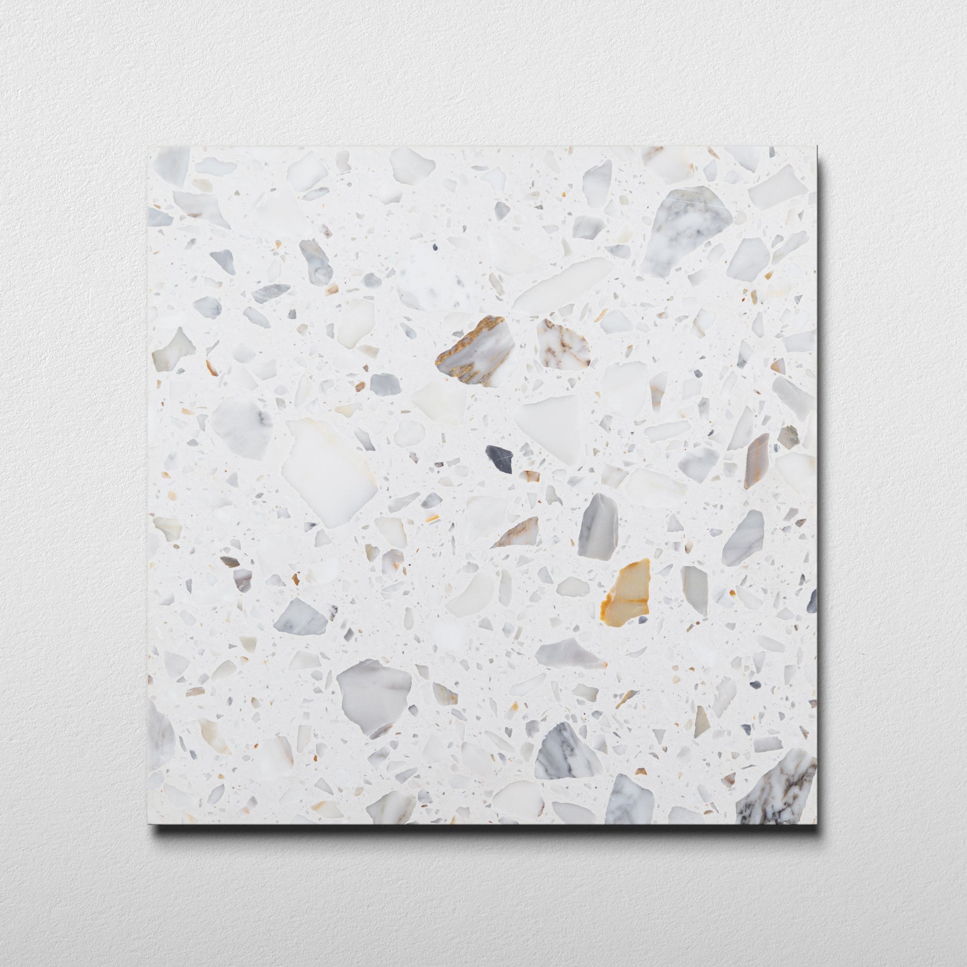 Asinara 16x16 Terrazzo Tile - Cemento Collection