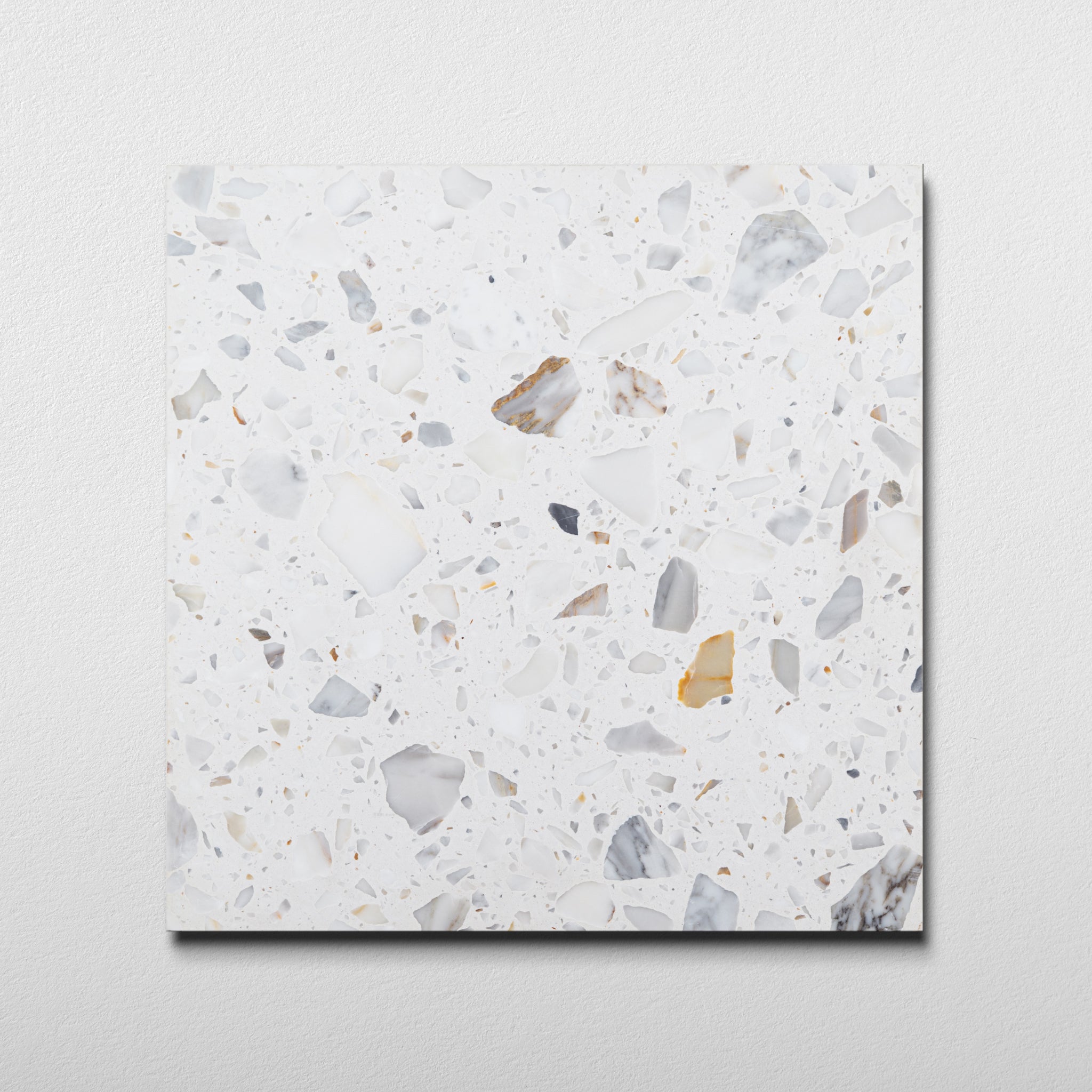Asinara 16x16 Terrazzo Tile - Cemento Collection