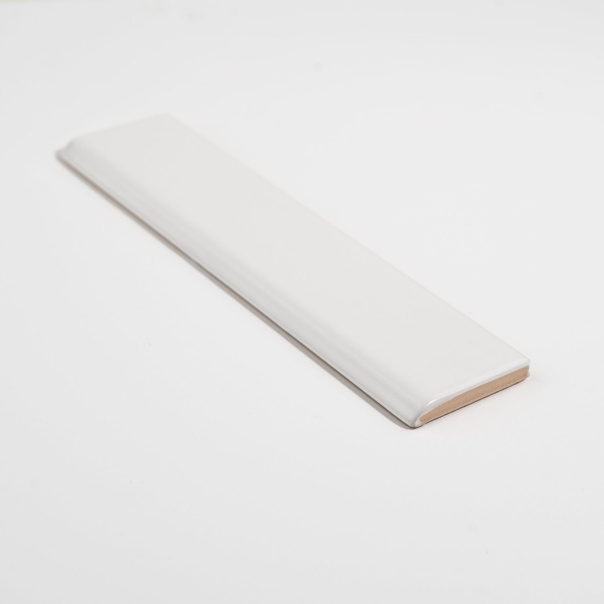 Pure White Ceramic Bullnose