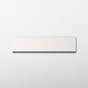 Basics Subway Pure White 2x8.5 Matte Ceramic Bullnose