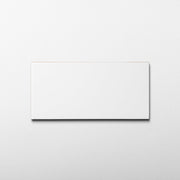 Basics Subway Pure White 3x6 Matte Ceramic Tile